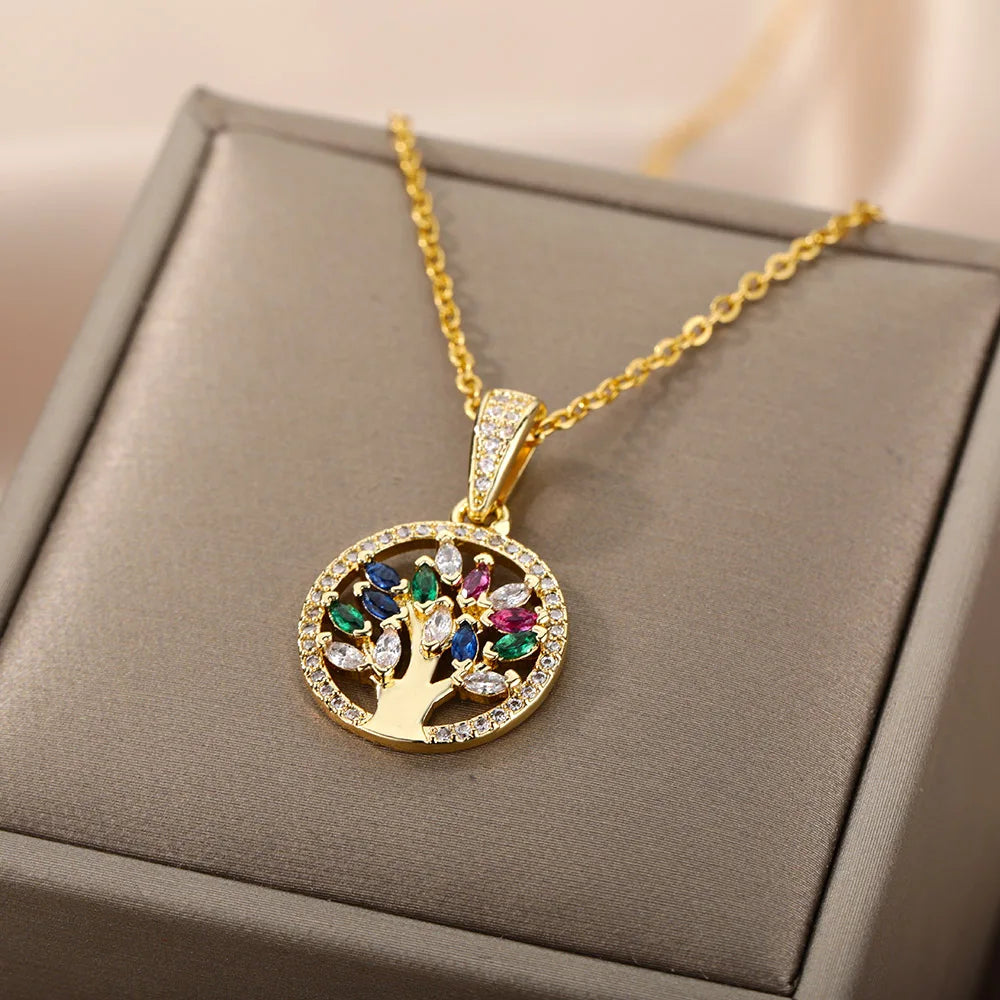 Life's Journey Pendant Necklace